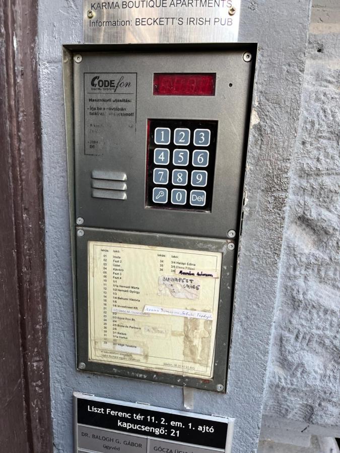 Apartamento Casa Nora Liszt Ferenc Ter Budapest Exterior foto